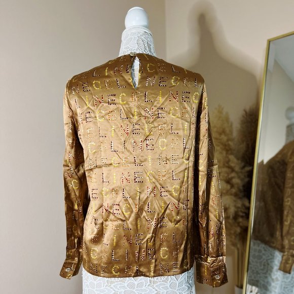 Celine 100% silk shirt - Picture 2 of 12